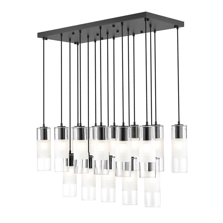 17 Light Linear Chandelier by Z-Lite
