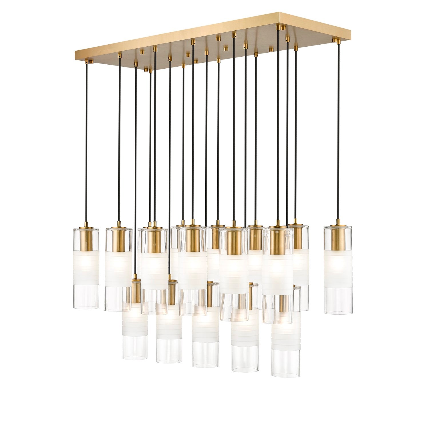 17 Light Linear Chandelier by Z-Lite