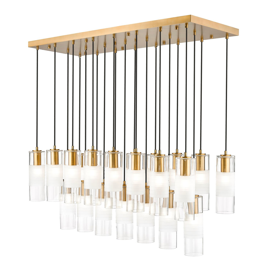 23 Light Linear Chandelier by Z-Lite