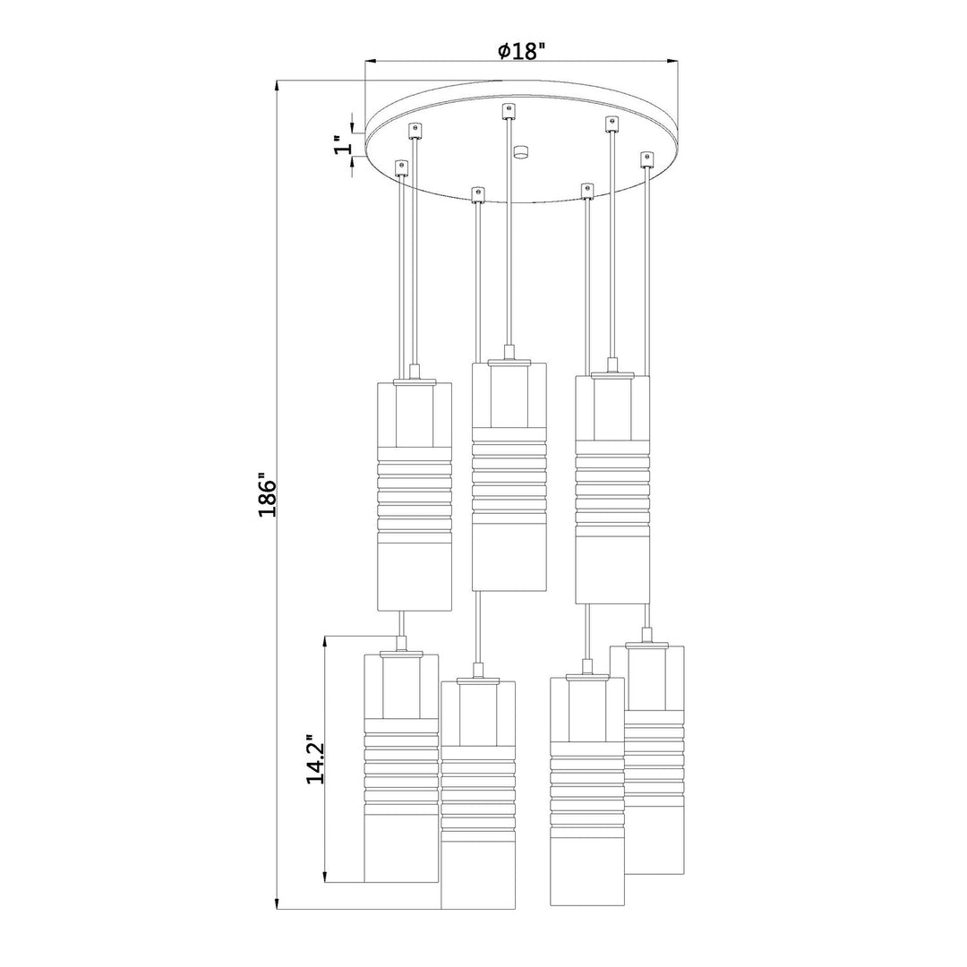 7 Light Chandelier