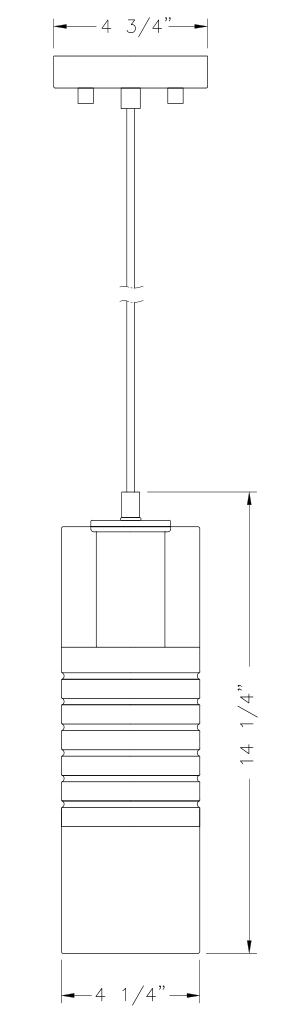 1 Light Pendant