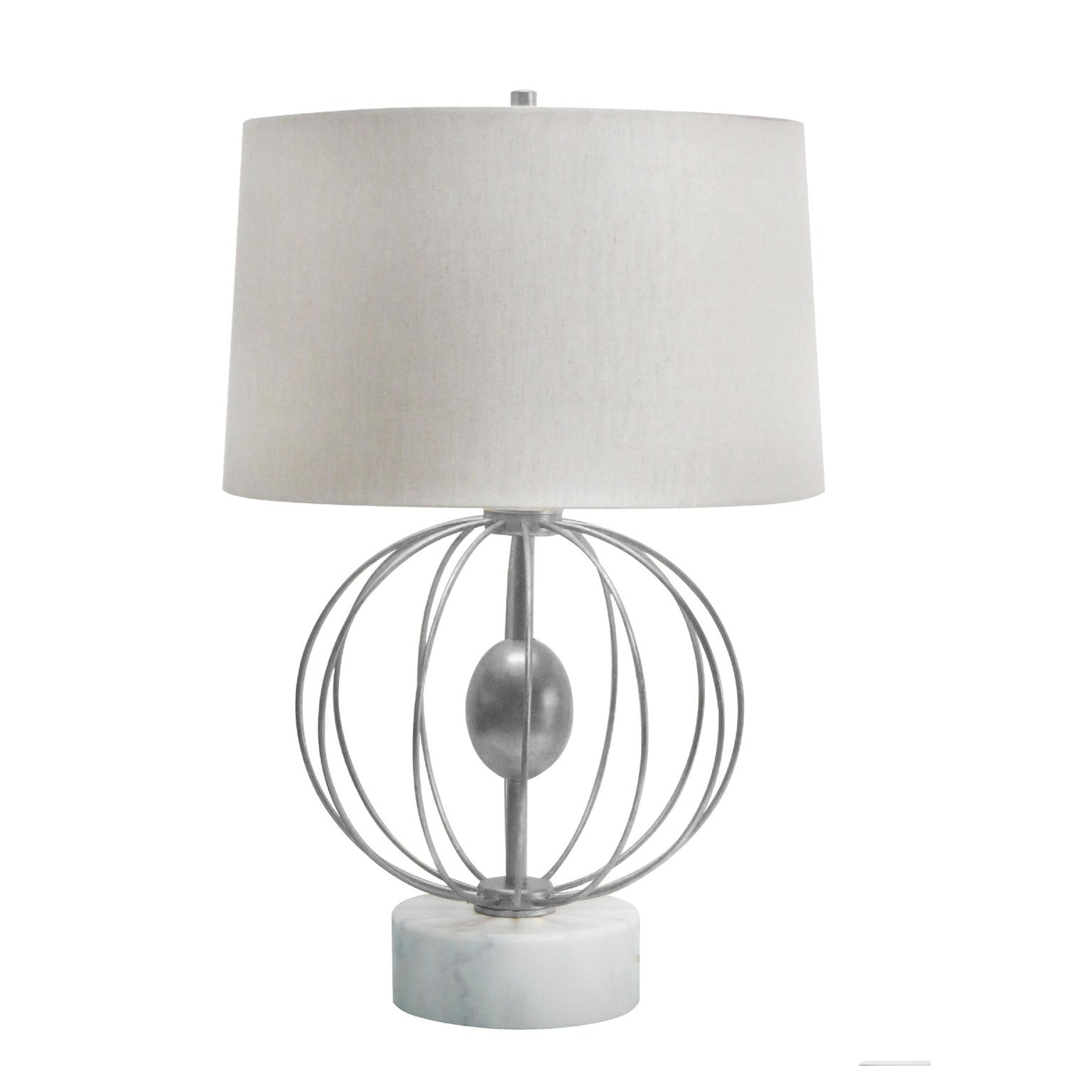 Silver Table Lamp by Bethel