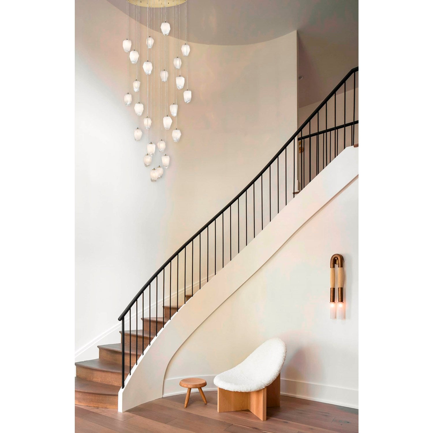 Gold Chandelier by Bethel