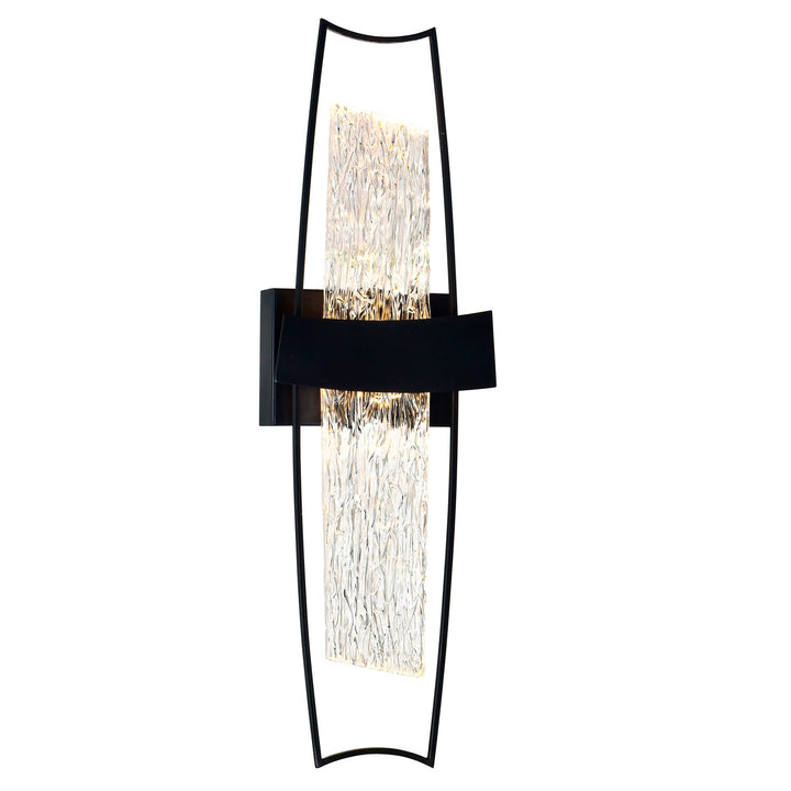 Integrated Led Black Wall Light by CWI Lighting