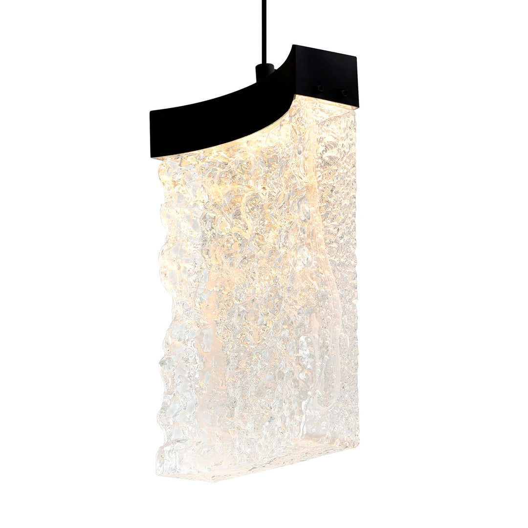 Integrated Led Black Mini Pendant