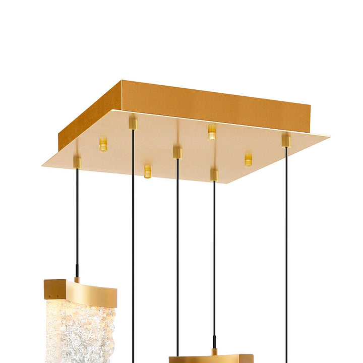 Integrated Led Brass Mini Pendant