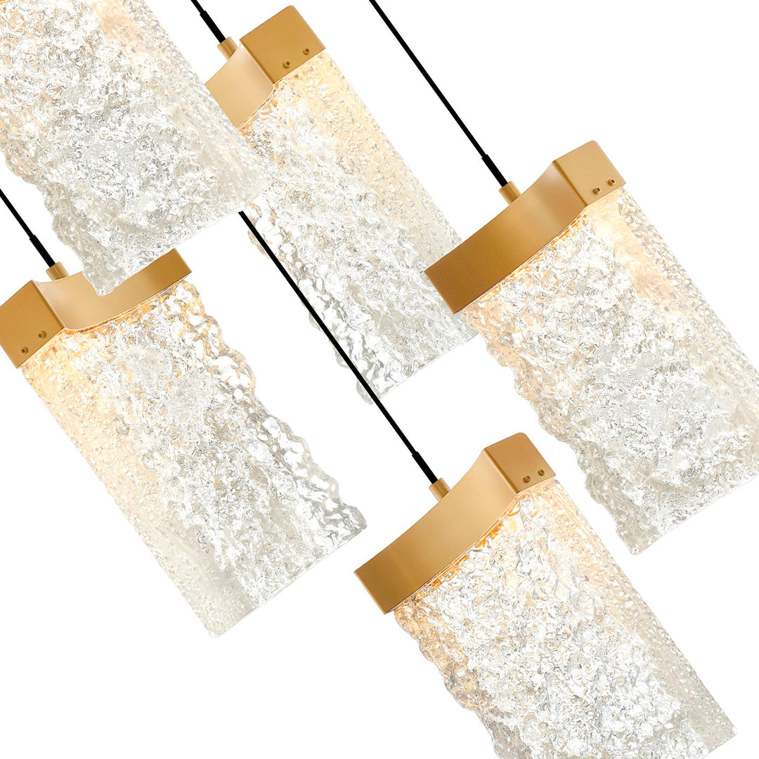 Integrated Led Brass Mini Pendant