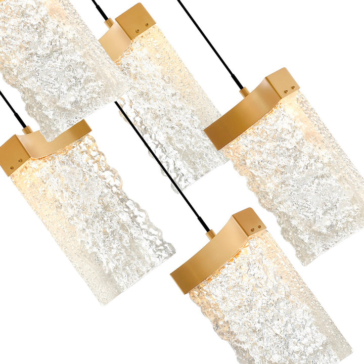Integrated Led Brass Mini Pendant