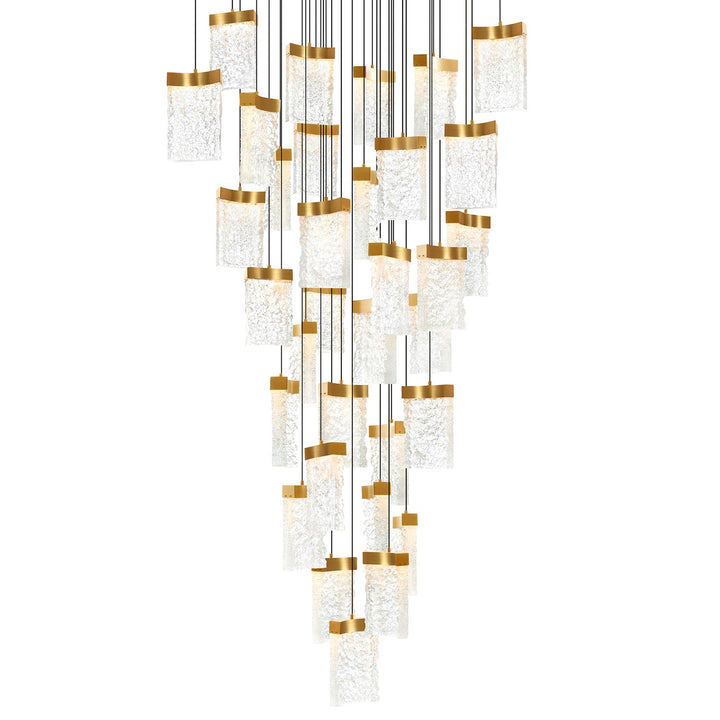 Integrated Led Brass Chandelier