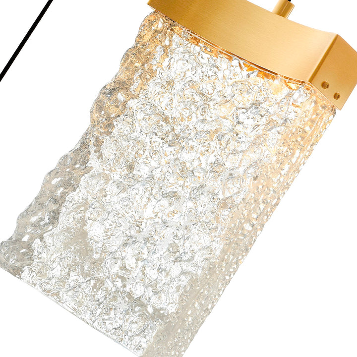 Integrated Led Brass Chandelier