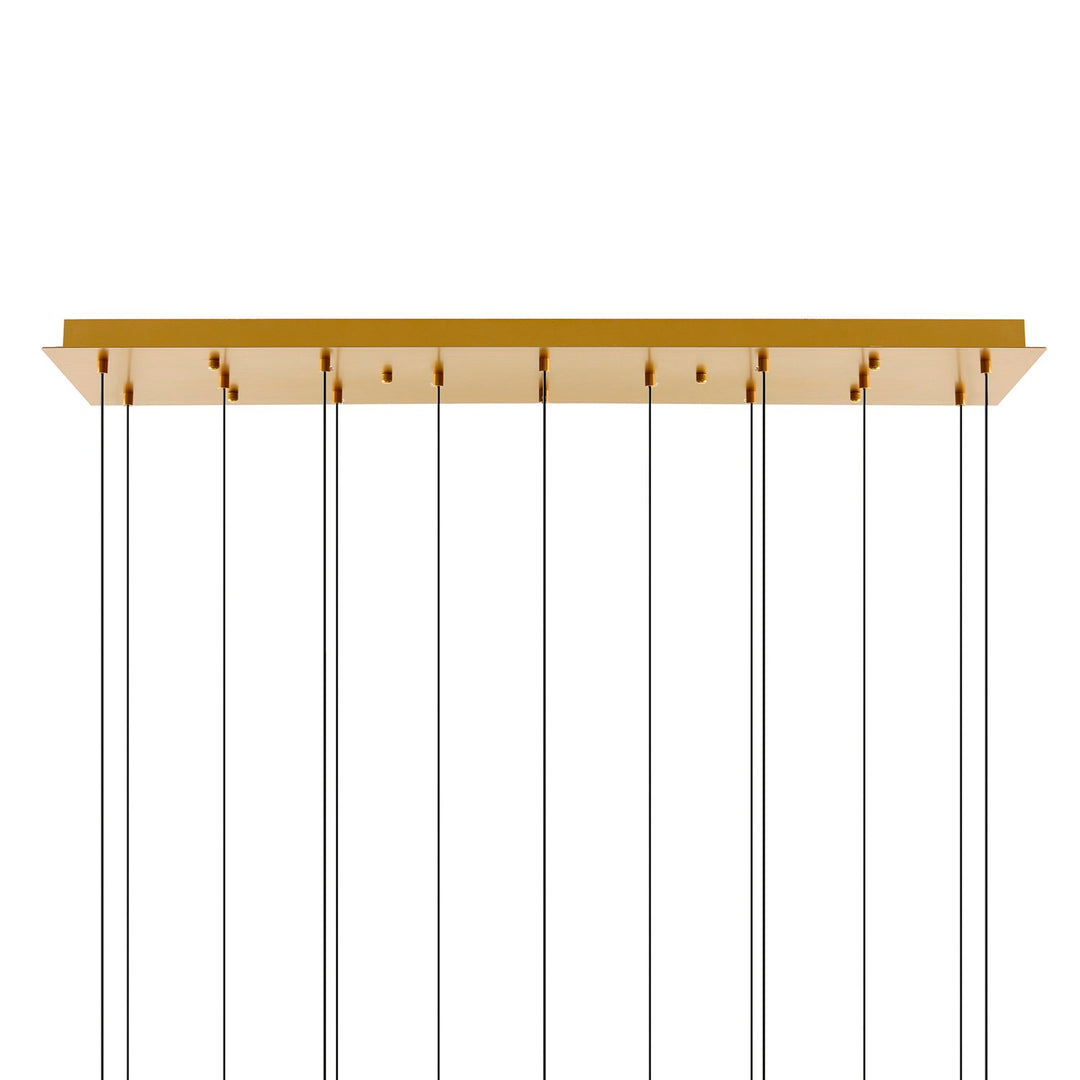 Integrated Led Brass Chandelier