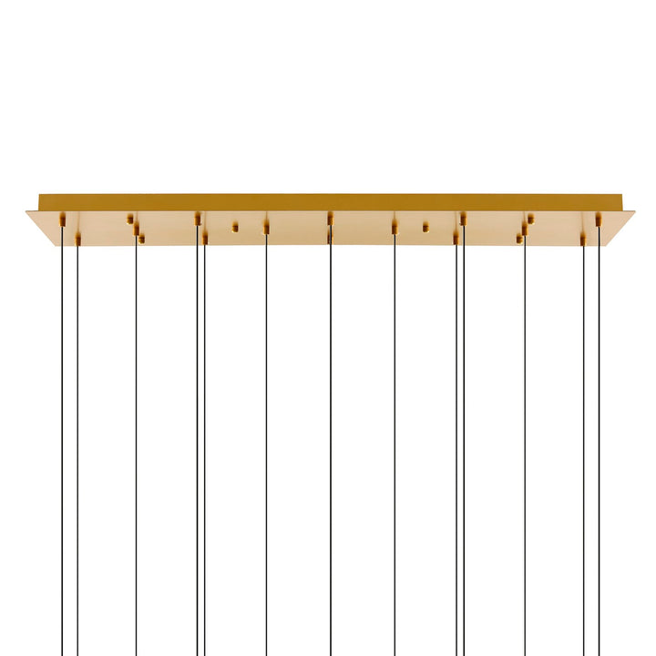 Integrated Led Brass Chandelier
