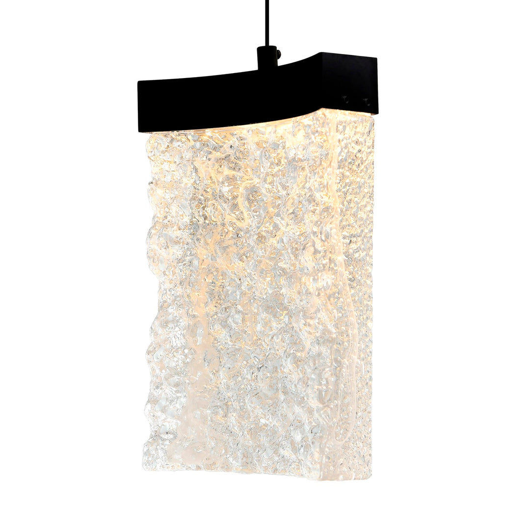 Integrated Led Black Mini Pendant