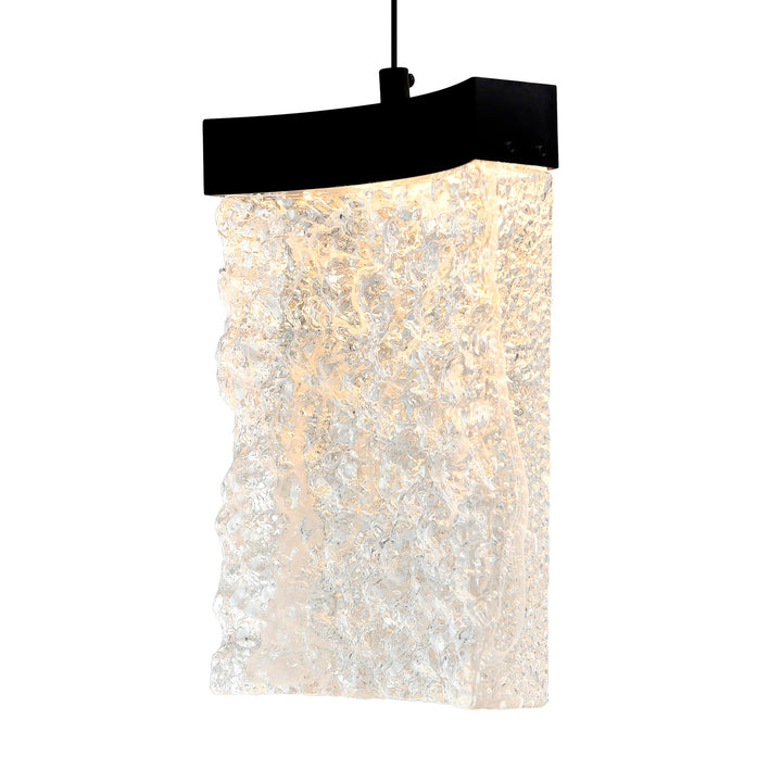 Integrated Led Black Mini Pendant