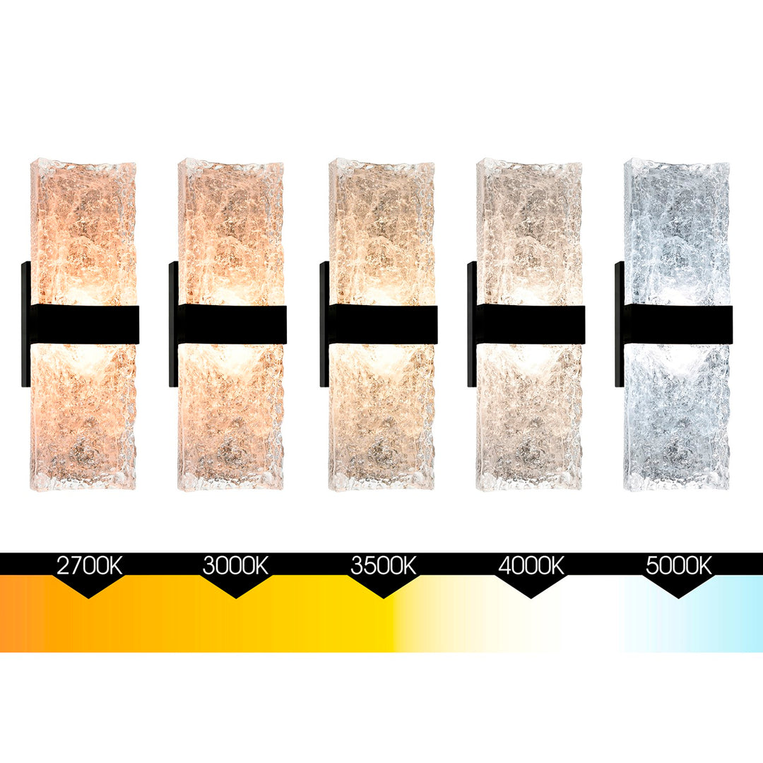 Integrated Led Black Wall Light