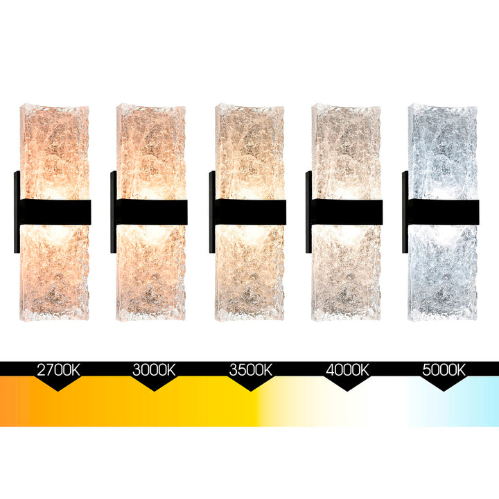 Integrated Led Black Wall Light