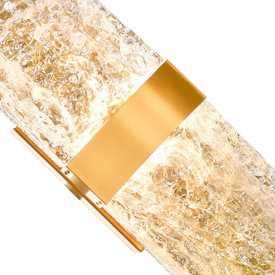Integrated Led Brass Wall Light
