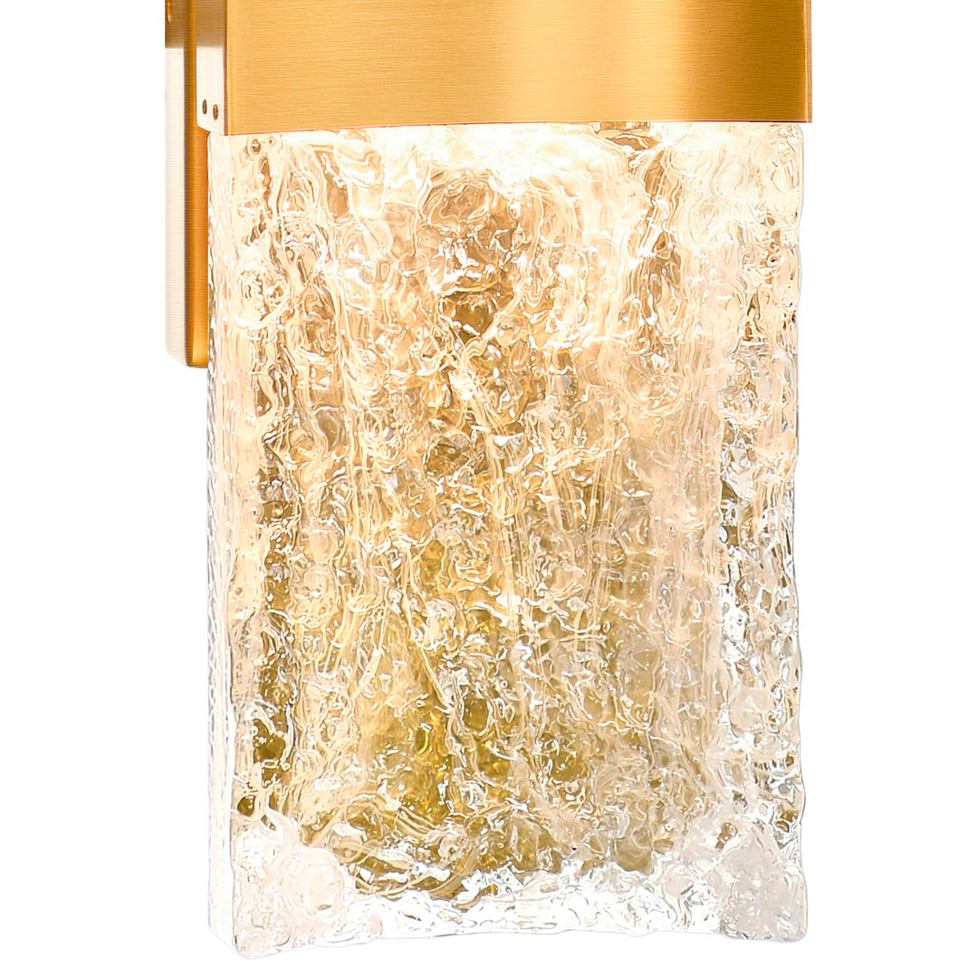 Integrated Led Brass Wall Light