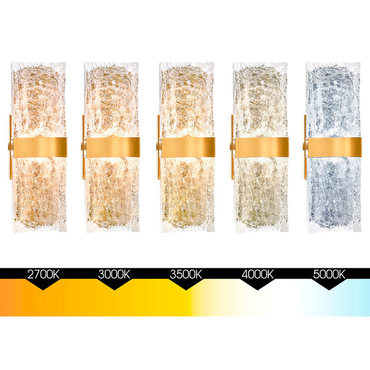 Integrated Led Brass Wall Light