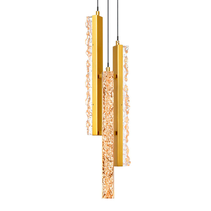 Integrated Led Brass Mini Pendant