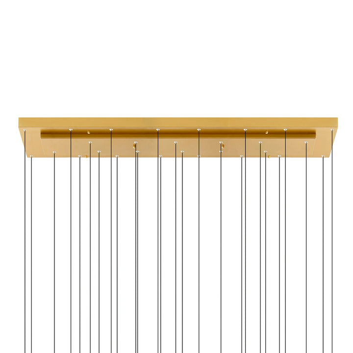 Integrated Led Brass Chandelier