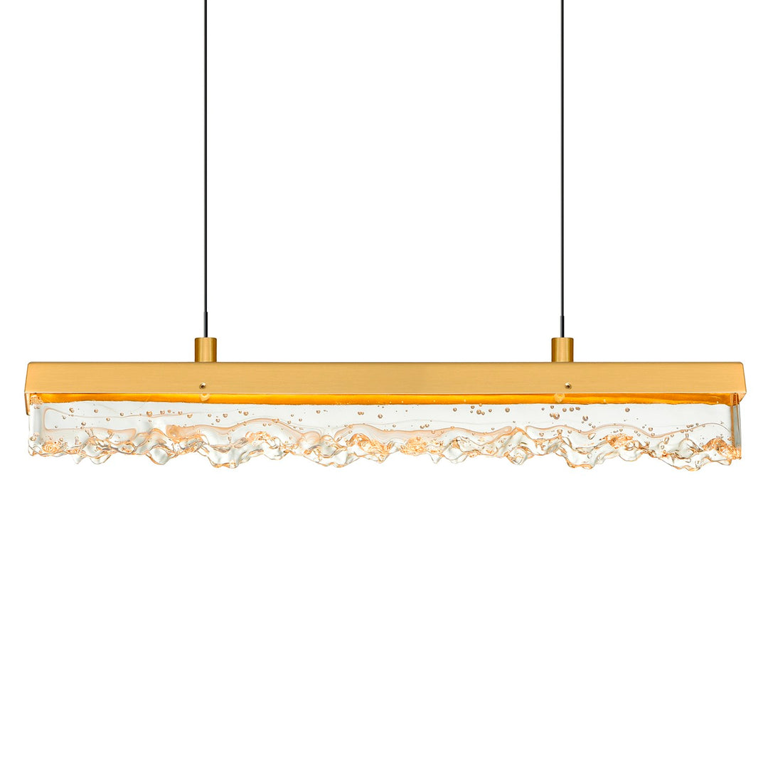 Integrated Led Brass Chandelier