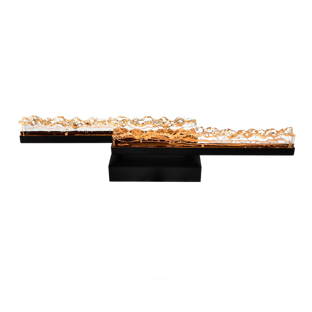 Integrated Led Black Vanity Light
