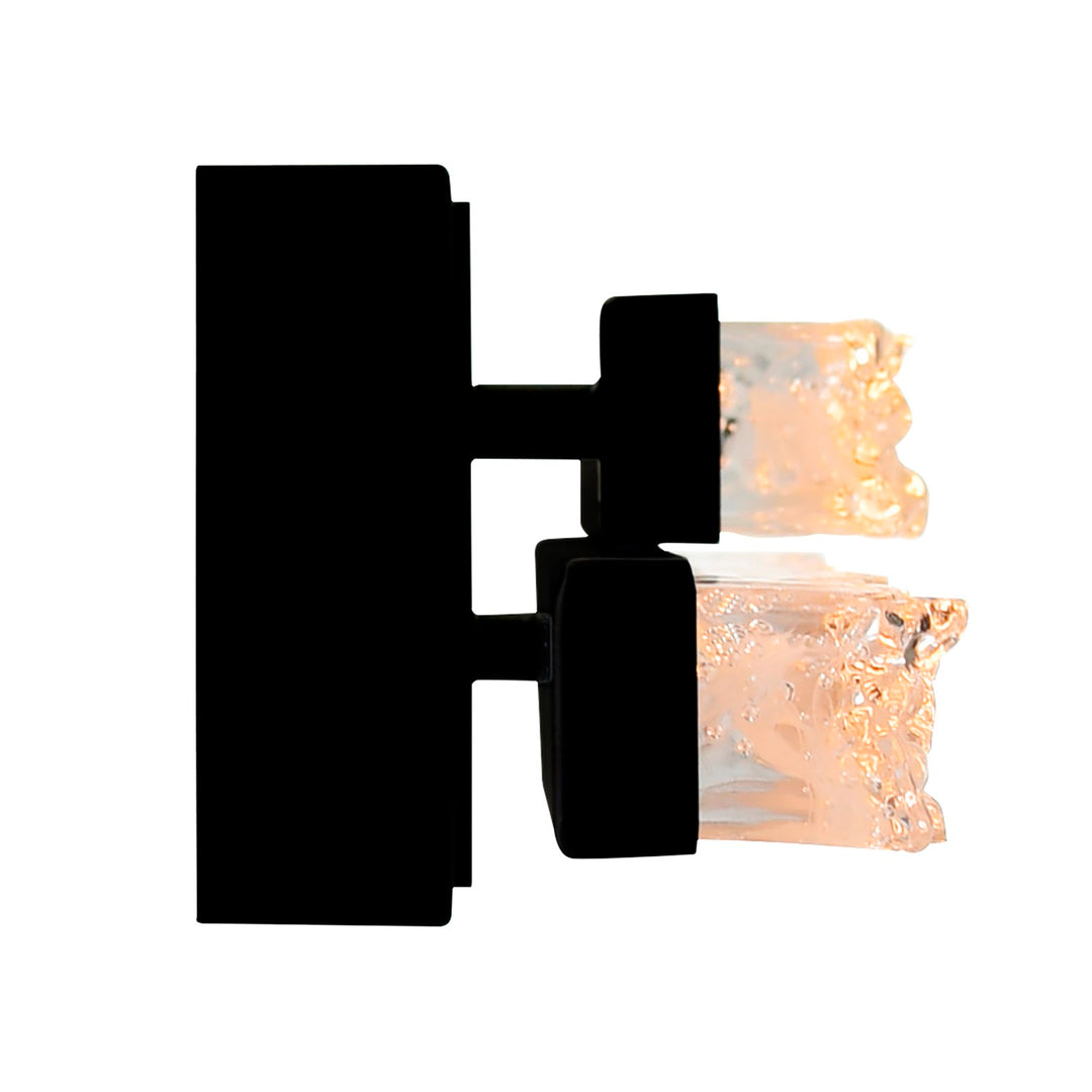 Integrated Led Black Vanity Light