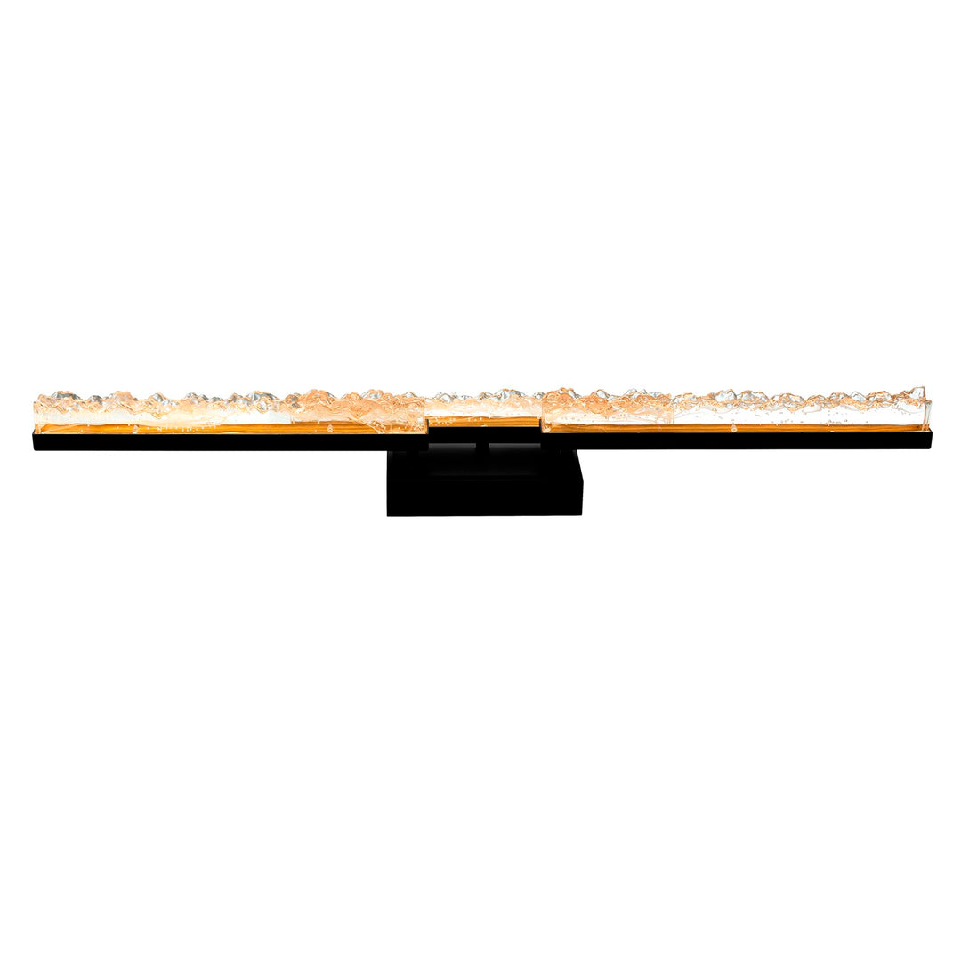Integrated Led Black Vanity Light