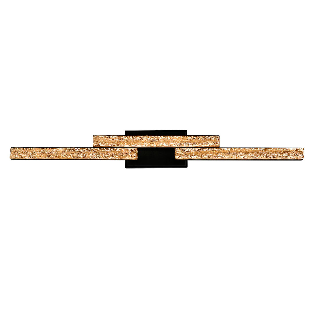 Integrated Led Black Vanity Light