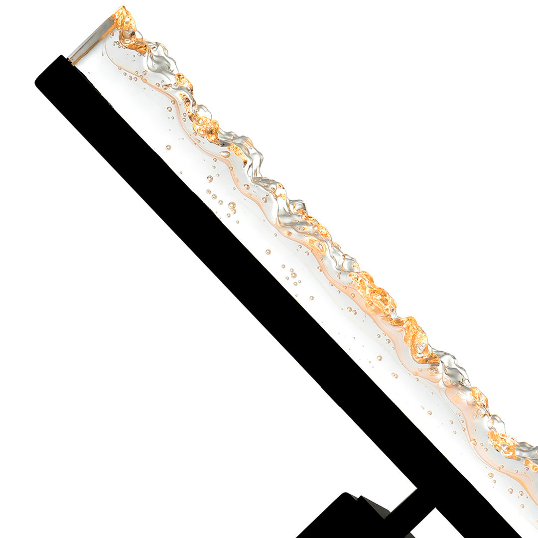 Integrated Led Black Vanity Light