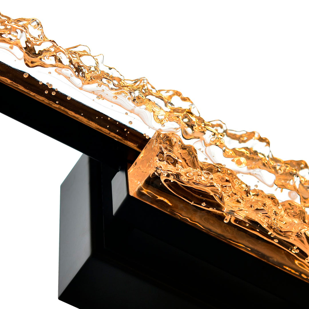 Integrated Led Black Vanity Light