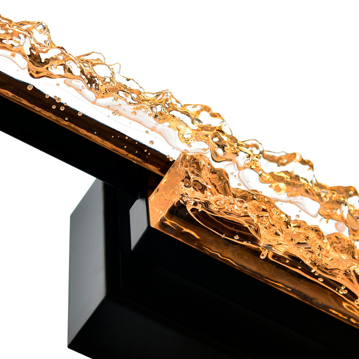 Integrated Led Black Vanity Light