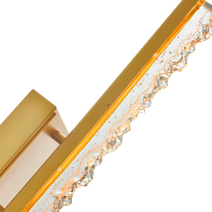 Integrated Led Brass Wall Light