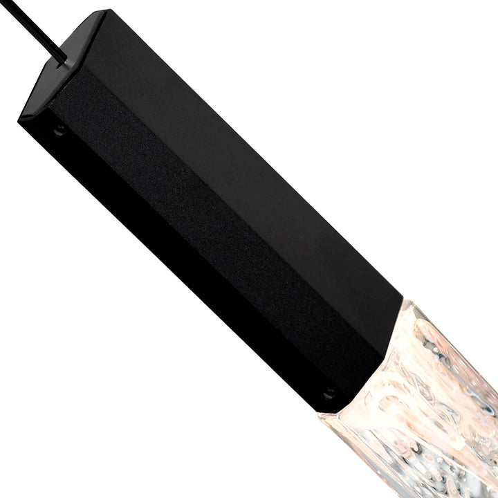 Integrated Led Black Mini Pendant