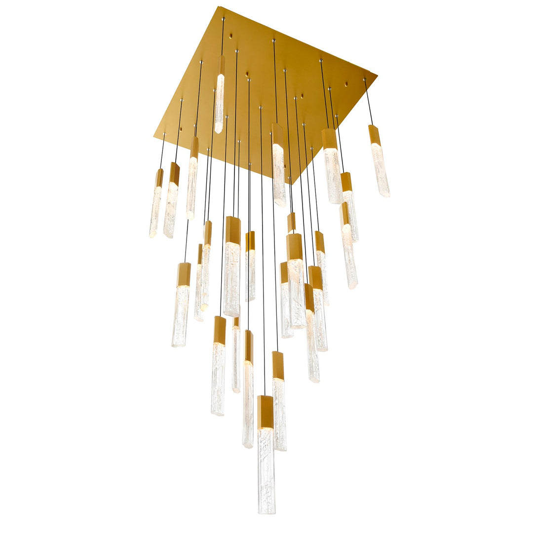 Integrated Led Brass Chandelier