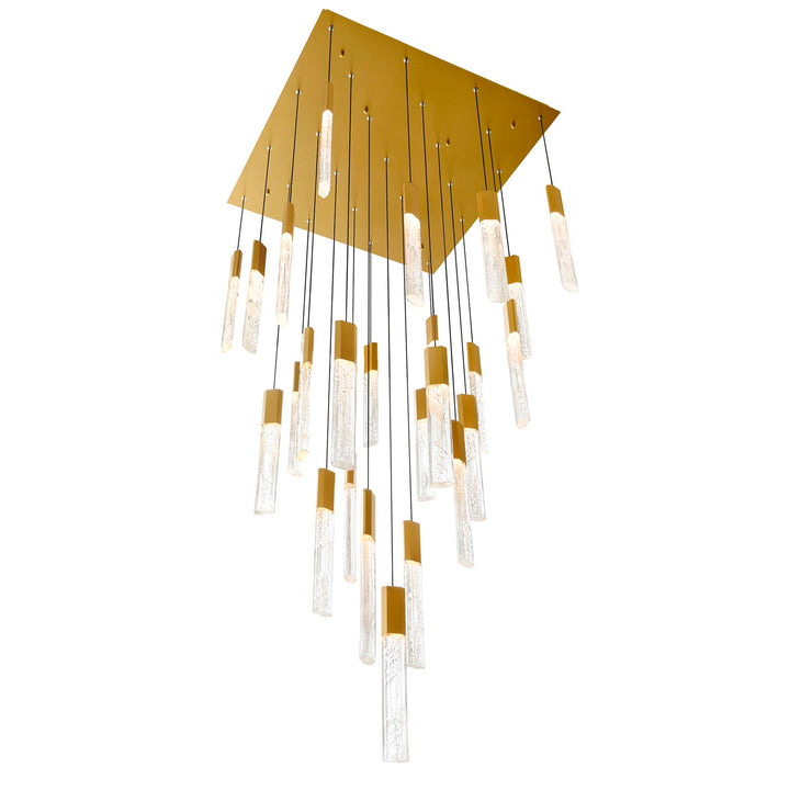 Integrated Led Brass Chandelier