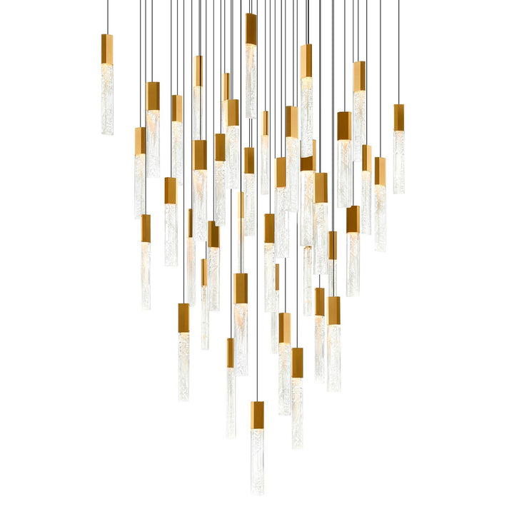 Integrated Led Brass Chandelier