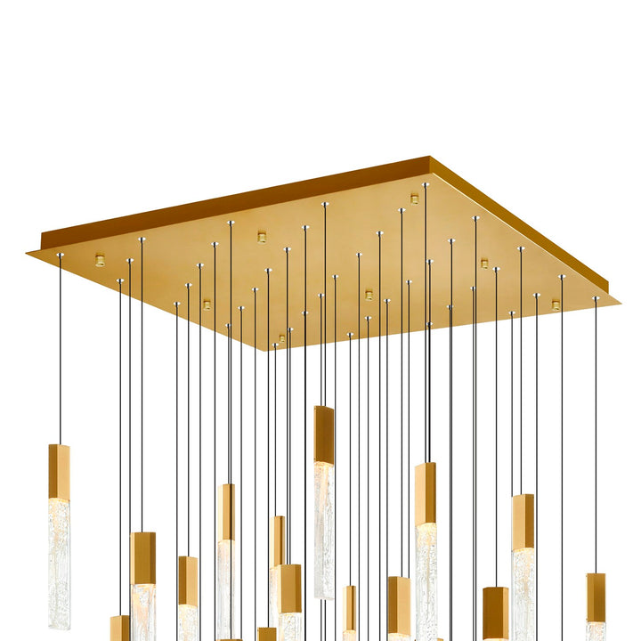 Integrated Led Brass Chandelier
