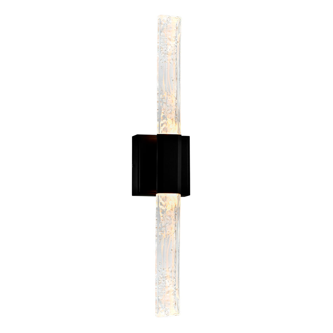 Integrated Led Black Vanity Light by CWI Lighting