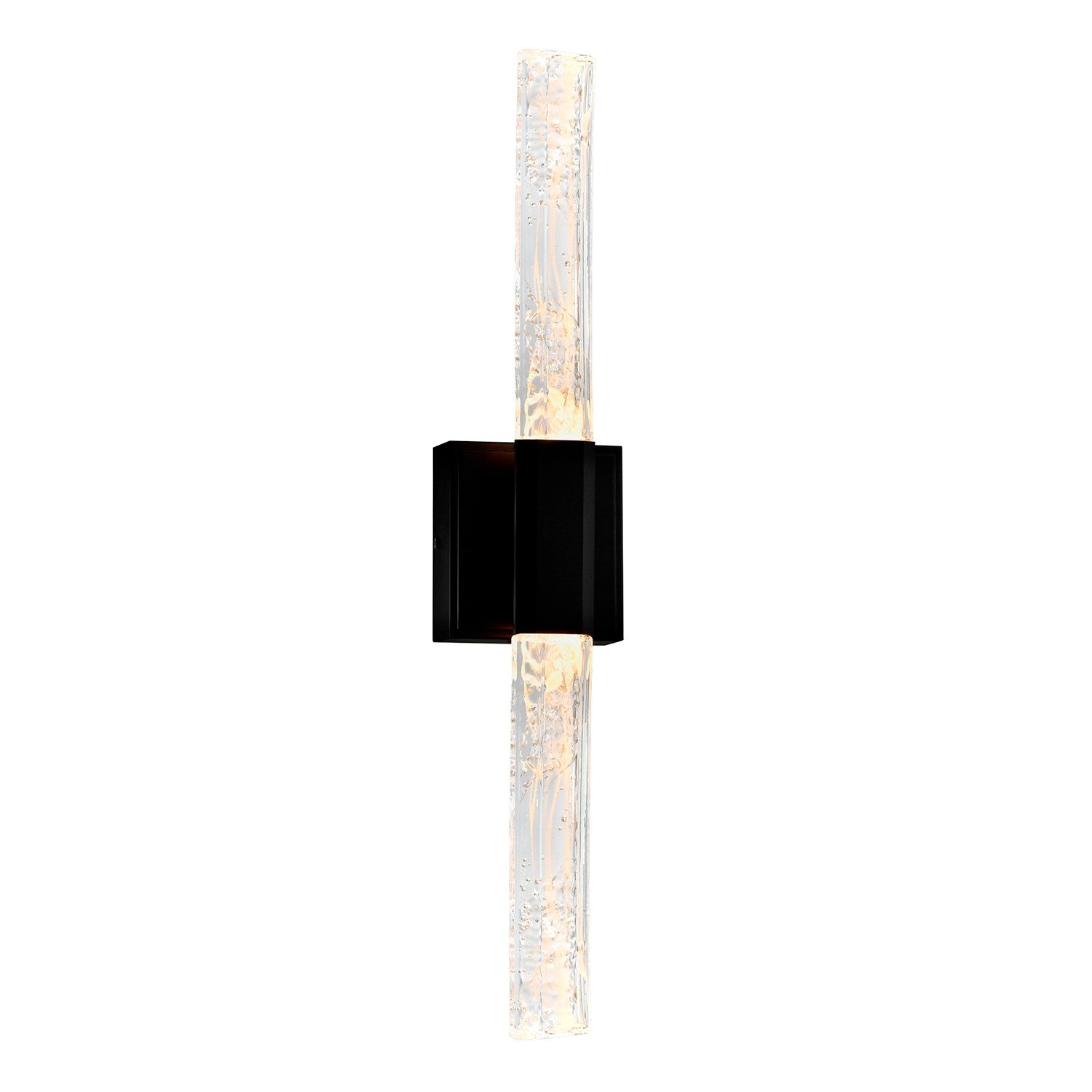 Integrated Led Black Vanity Light by CWI Lighting