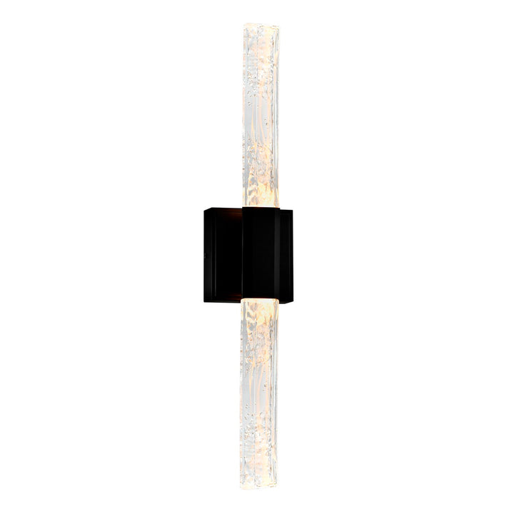 Integrated Led Black Vanity Light by CWI Lighting