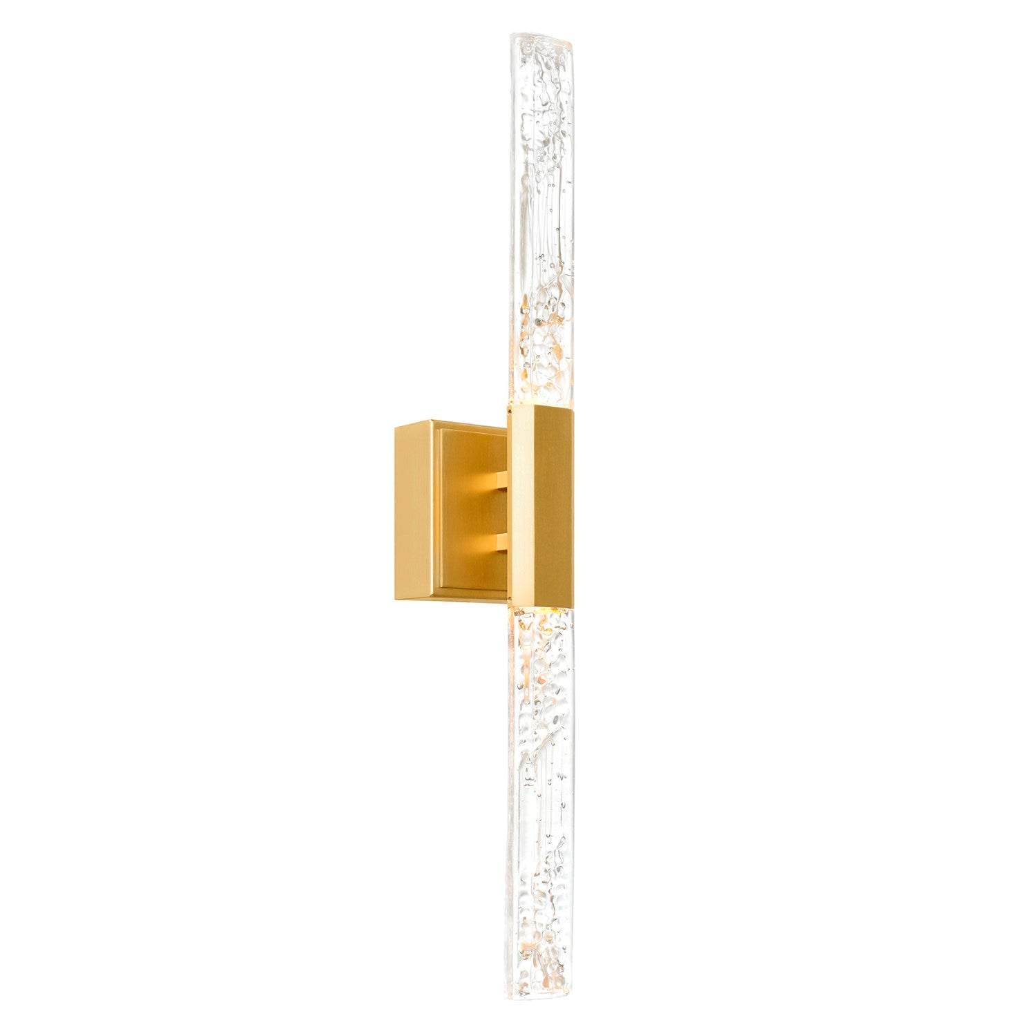 Integrated Led Brass Vanity Light by CWI Lighting