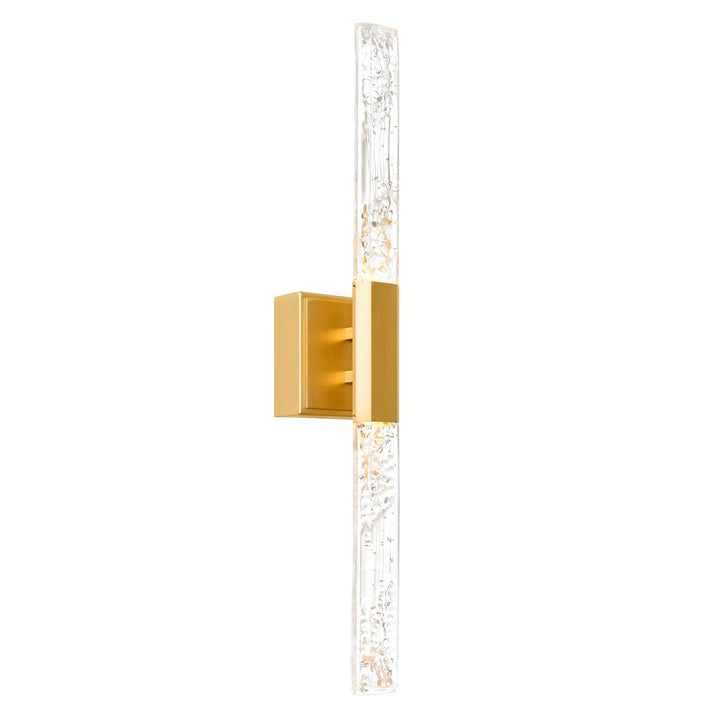 Integrated Led Brass Vanity Light by CWI Lighting