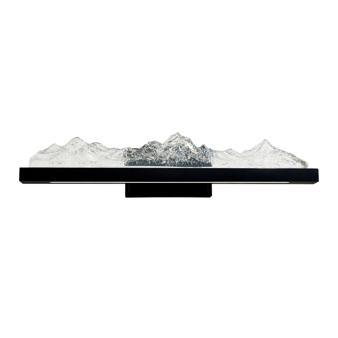 Integrated Led Black Vanity Light