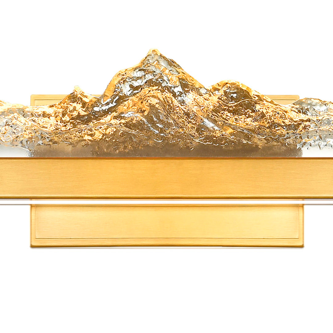 Integrated Led Brass Vanity Light
