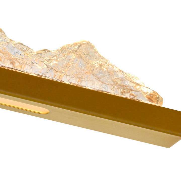 Integrated Led Brass Vanity Light