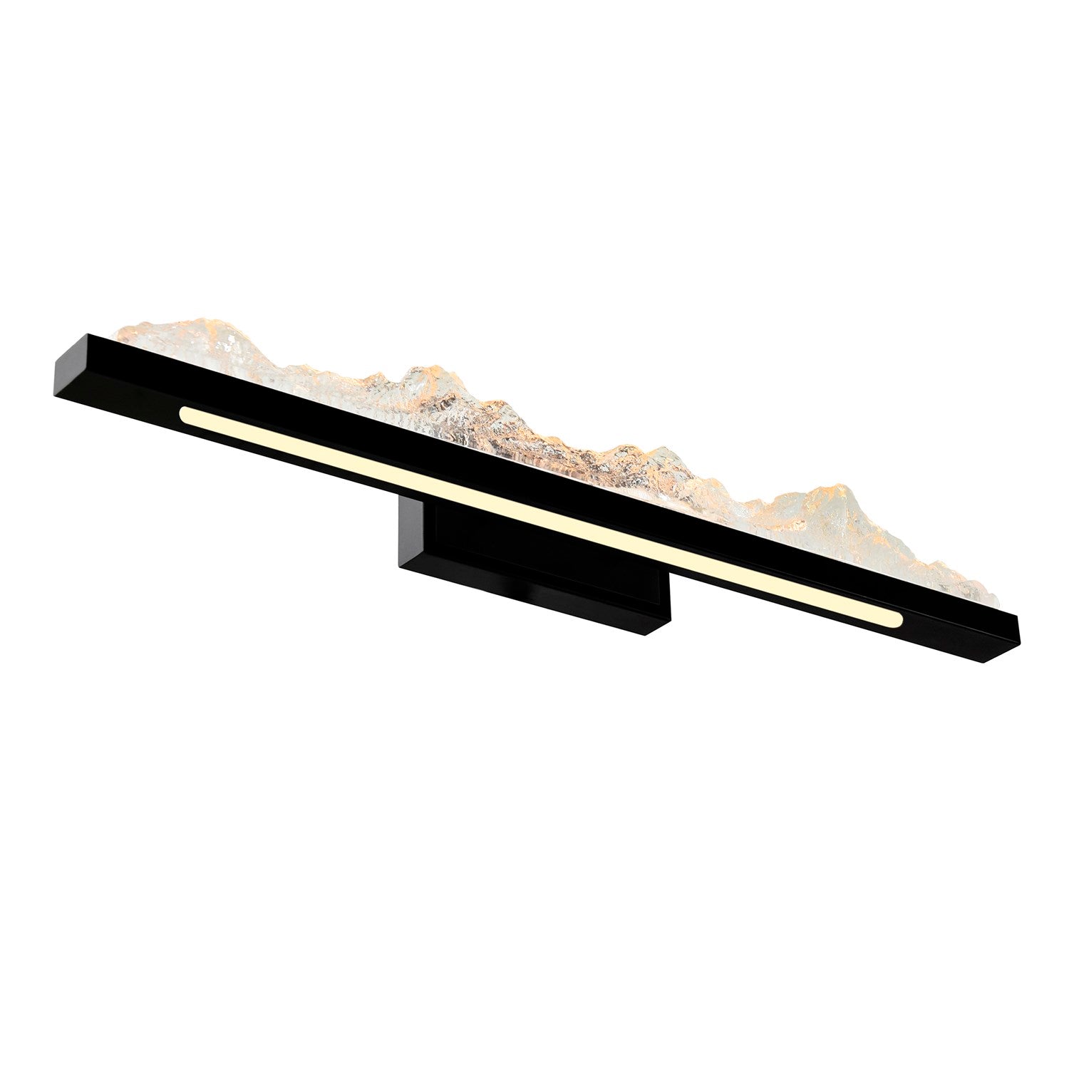 Integrated Led Black Vanity Light