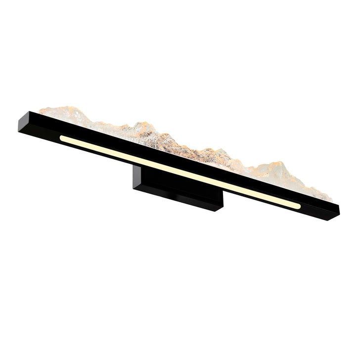 Integrated Led Black Vanity Light