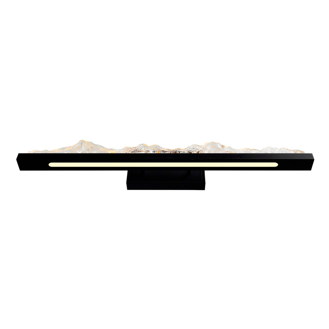 Integrated Led Black Vanity Light